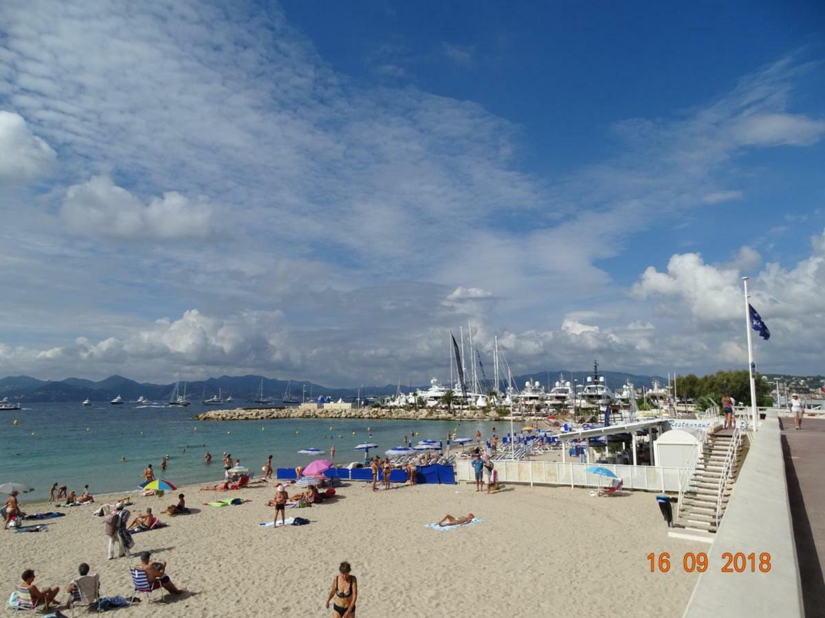 Palm Beach Cannes Azur Apartment Bagian luar foto